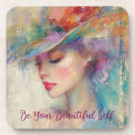 Porta-copo Vintage Mulher É Sua Bela Pessoa