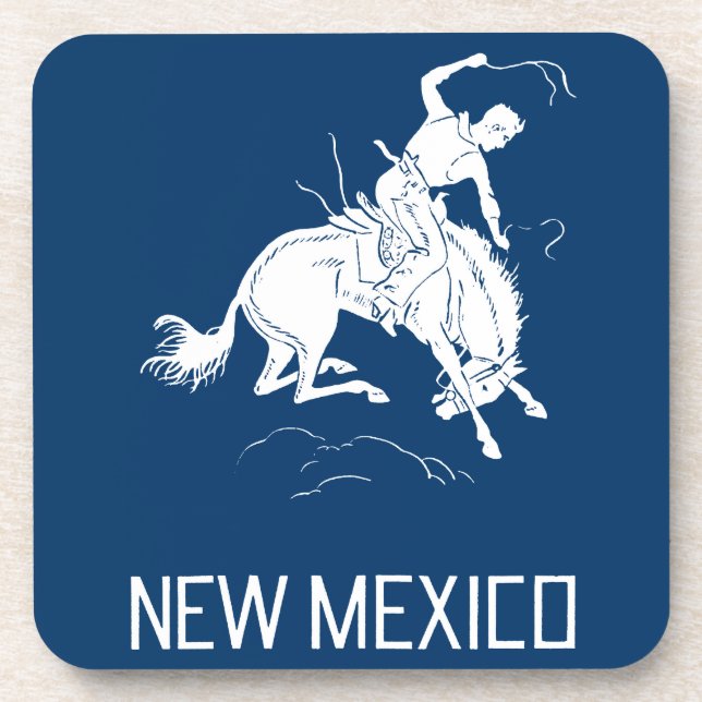 Porta-copo Vintage Novo México (Frente)