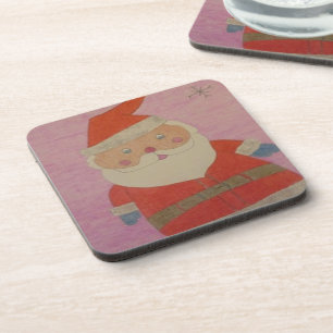 Porta-copo Vintage Papai Noel
