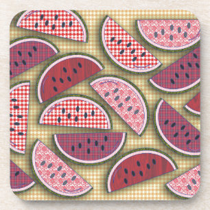 Porta-copo Vintage Picnic Watermelons
