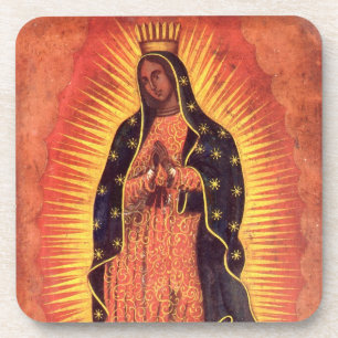 Porta-copo Vintage Religion Virgin Mary Nossa Senhora de Guad