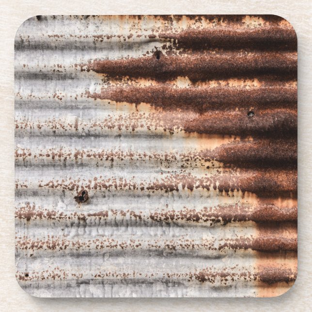 Porta-copo Vintage Rusty Metal (Frente)