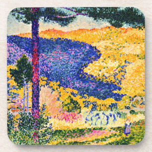 Porta-copo Vintage Valley com pintura de Fir