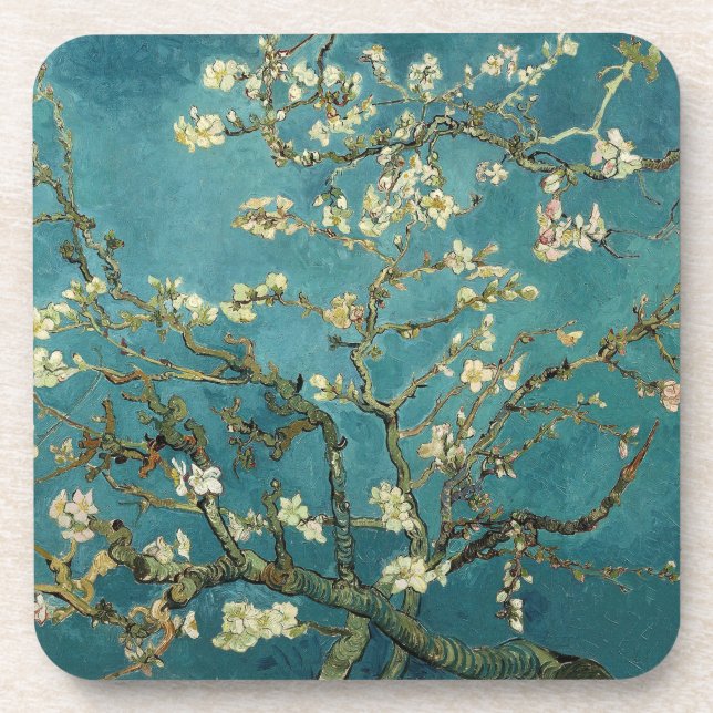 Porta-copo Vintage Van Gogh Almond Blossom (Frente)