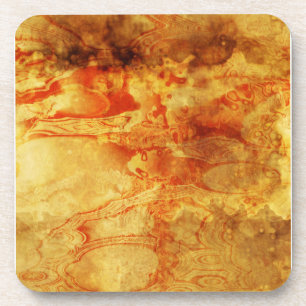 Porta-copo Vintage - Vermelho Espilhado