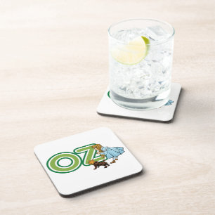 Porta-copo Vintage Wizard of Oz Dorothy Toto com BIG Letters