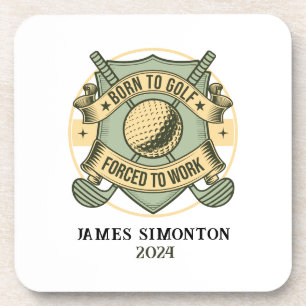Porta-copo Vintagem Personalizada De Cotação De Golfe Humorís
