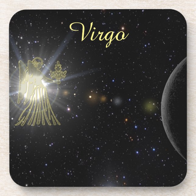 Porta-copo Virgo brilhante (Frente)