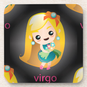Porta-copo virgo kawaii