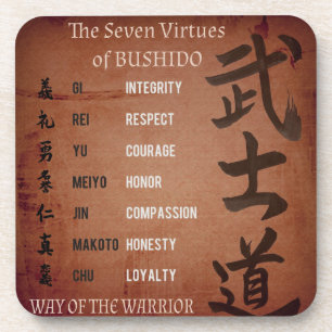 PORTA-COPO VIRTUDES BUSHIDO