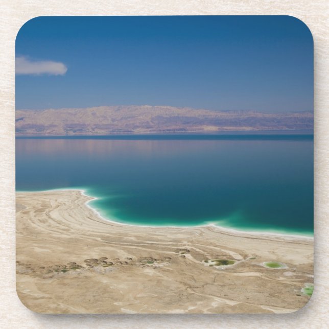 Porta-copo Vista elevada do Mar Morto (Frente)