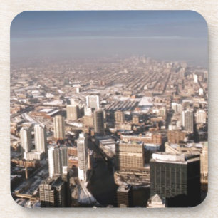 Porta-copo Vista panorâmica da cidade