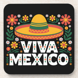 Porta-copo Viva México