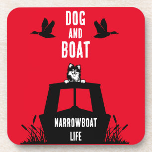 Porta-copo Vivendo em Narrowboat