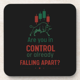 Porta-copo Você Está no Controle? – Disciplina do Trader