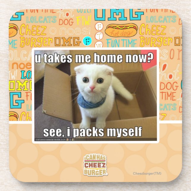 Porta-copo Você me leva para casa agora? (Frente)