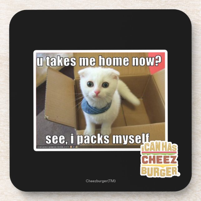 Porta-copo Você me leva para casa agora? (Frente)