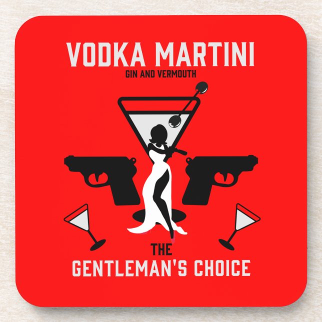 Porta-copo Vodka Martini Beber Presente (Frente)