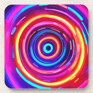 Porta-copo Vórtice claro brilhante