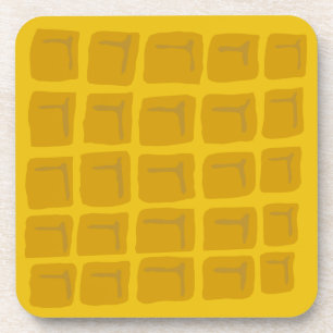 Porta-copo Waffle Art