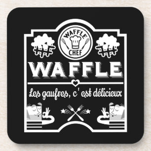 Porta-copo Waffle Chef