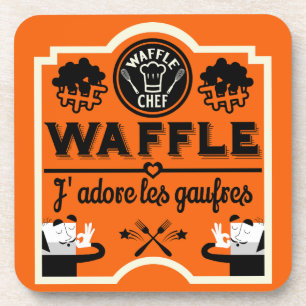 Porta-copo Waffles Franceses