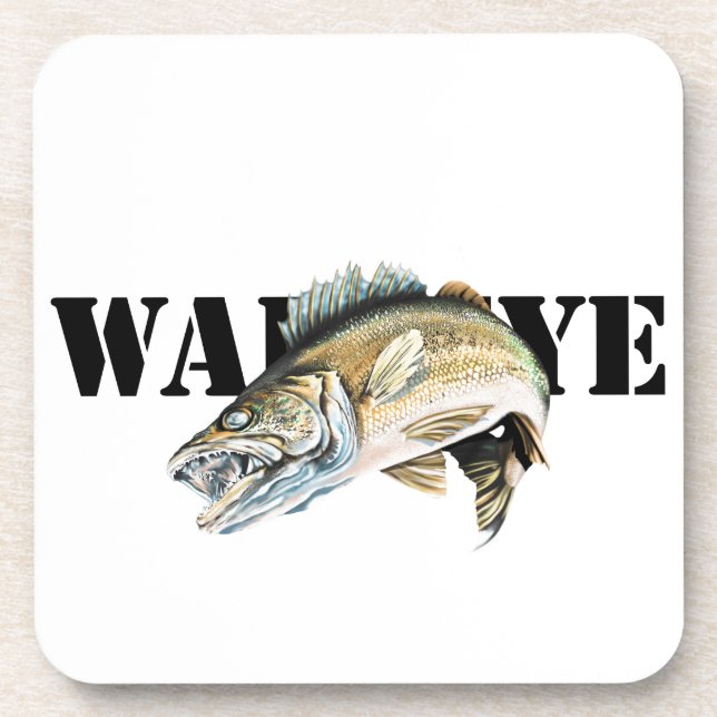 Porta-copo Walleye (Frente)
