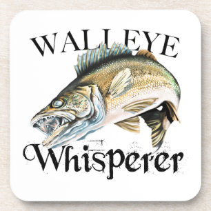 Porta-copo Walleye Whisperer