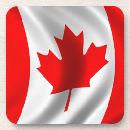 Porta-copo Waving Canadian Flag