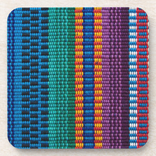 Porta-copo Weave tradicional do tecido de Guatemala