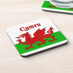 Porta-copo Welsh Flag Cymru