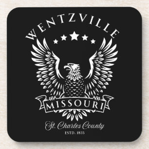 Porta-copo Wentzville Condado de St. Charles Missouri Vintage