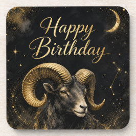 Porta-copo Widder Happy Birthday Sternzeichen Design
