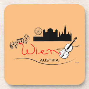 Porta-copo Wien, Áustria - Österreich