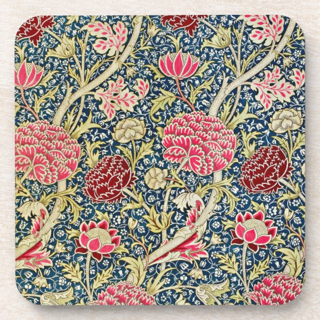 Porta-copo William Morris Cray Pattern (Frente)