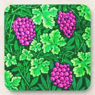 Porta-copo William Morris Grapevine, Magenta e Verde