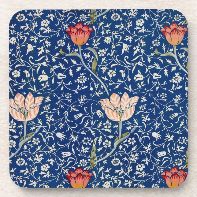 Porta-copo William Morris Medway Blue Floral (Frente)