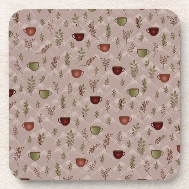 Porta-copo Winter Coffee Journey (Frente)