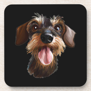 Porta-copo Wirehaired Dachshund