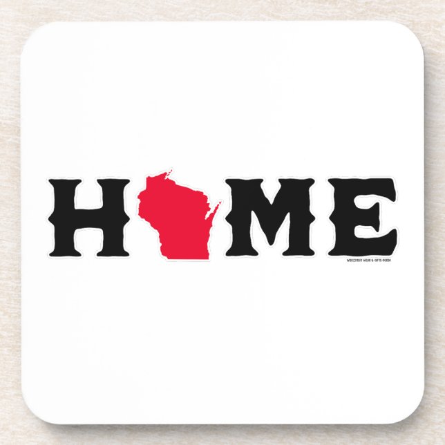 Porta-copo Wisconsin Home (Frente)