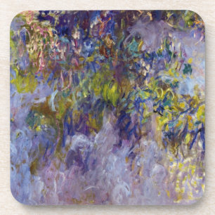 Porta-copo Wisteria (metade esquerda) por Claude Monet