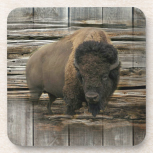 Porta-copo Wood Bison