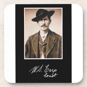 Porta-copo Wyatt Earp Constable em seu primeiro lugar