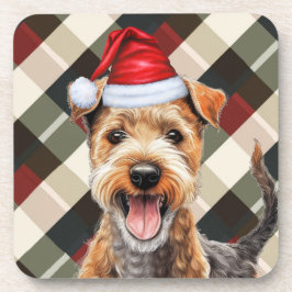 Porta-copo Xadrez de Feriado de Terrier Lakeland Themed Inver