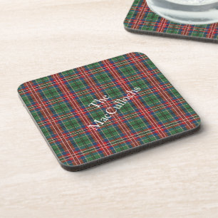 Porta-copo Xadrez Personalizada Tartan Rustic