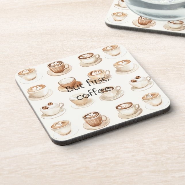 Porta-copo Xícaras de Café com Creme (Left Side)