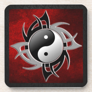 PORTA-COPO YIN YANG 3D TRIBAL