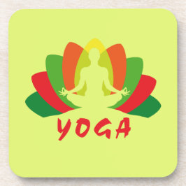 Porta-copo Yoga Flor de Loto