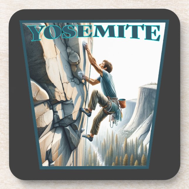 Porta-copo Yosemite Califórnia Escalada em Rocha (Frente)