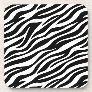Porta-copo Zebra Stripes Padrão Sem Costura Impressão Animal-